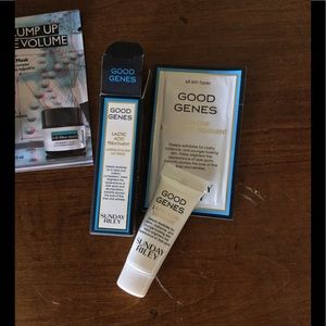 Sunday Riley & dr. brandt anti aging sample pack
